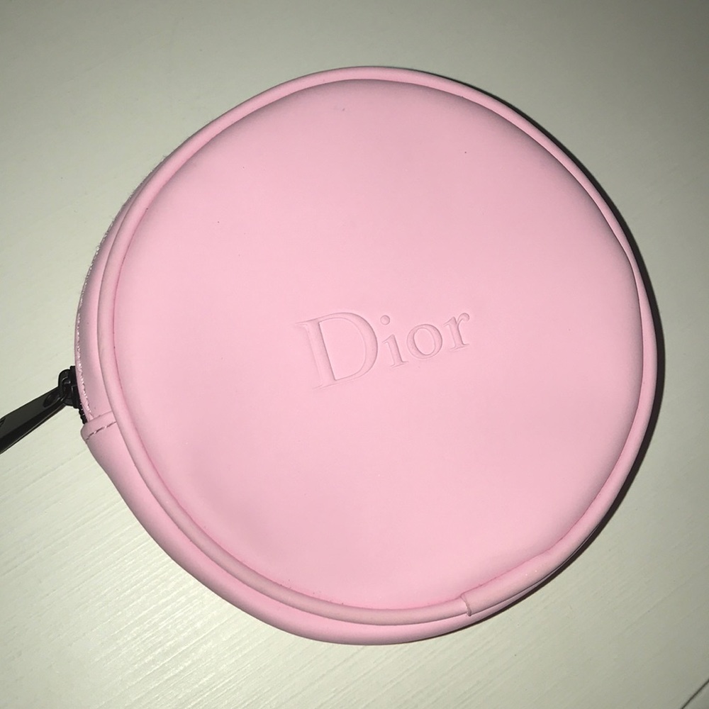 Dior makeup bag